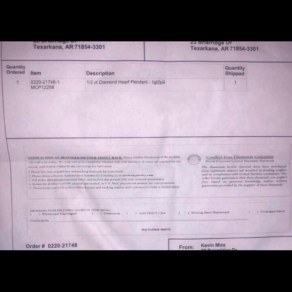 Sterling Silver Heart Pendant and chain - Picture 6 of 8